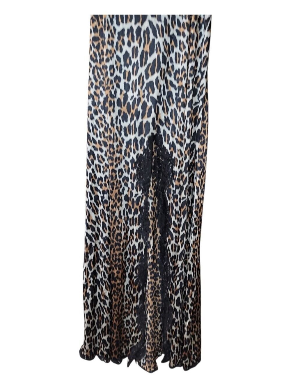 Vintage Vanity Fair Silky Animal Print Gown Slip Dress Exquisite Glam 34 S - Picture 2 of 5